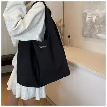 2024 Новые сумки Большая вместимость Простая и легкая женская сумка Большая тканевая сумка Высокая красота Женская сумка для внешней торговли