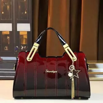 2024 Новые сумки большой вместимости Tide бордовый