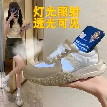 2024 Новые толстые кроссовки на шнуровке спереди, повседневные кроссовки для женщин, низкие кроссовки для женщин Zapatos De Mujer 35 розовый