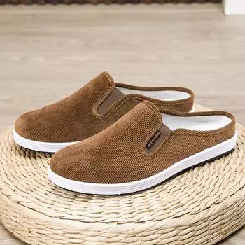 2024 новые удобные и дышащие мужские повседневные туфли модные мужские полуботинки с мягкой подошвой 38