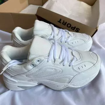 2024 новые высокие баскетбольные кроссовки, практичная студенческая спортивная обувь, большие кроссовки, кроссовки, мужская обувь 36 белый
