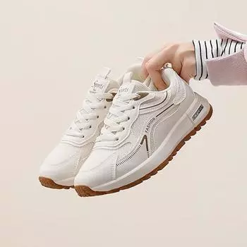 2024 Новые женские кроссовки для гольфа, ультралегкие сетчатые дышащие кроссовки, модные удобные кроссовки для тренировок и пробежек для девочек 35 хаки