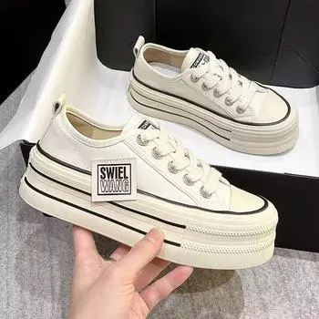 2024 Новые женские кроссовки Роскошные модные женские ботинки с низким вырезом Повседневная обувь на платформе Кроссовки для бега на открытом воздухе для женщин Tenis De Mujer 40 белый