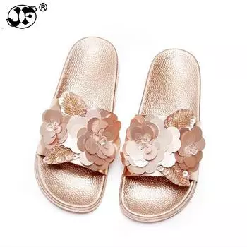 2024 Новые женские яркие тапочки весна лето осень домашние пляжные тапочки домашние шлепанцы удобная обувь на плоской подошве 988 5 чёрный