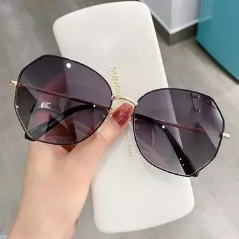 2024 новые женские высококачественные модные солнцезащитные очки, летние солнцезащитные очки для вождения с защитой от ультрафиолета, солнцезащитные очки для близорукости