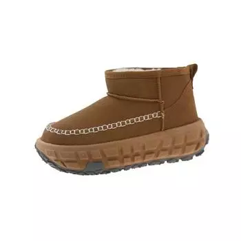 2024 Новые Зимние Теплые Ботинки Мех Женские Снежные Ботинки Натуральная Овечья Шерсть Низкие Теплые Меховые Туфли Мужские и Женские Зимние Короткие Ботинки 35 хаки