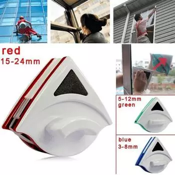2024 Новый 3-8 мм Магнитный Инструмент Для Чистки Окна Автоматический Сброс Воды Двухслойный Дворник Бытовой Специальный Мойщик Окна