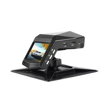 2024 Новый автомобильный видеорегистратор, устанавливаемый на автомобиль, без установки духов в центральной консоли, 1080p HD, ночное видение, широкий угол обзора 170° чёрный