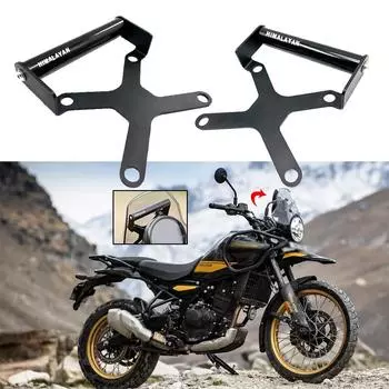 2024 Новый для Himalayan 450 2024 2025 Мотоцикл Himalayan450 Аксессуары Держатель для телефона Подставка GPS Навигационная пластина Кронштейн
