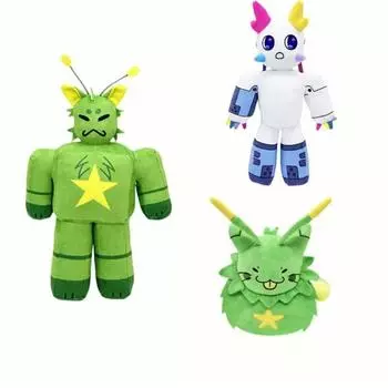 2024 Новый Gnarpy открывает Интернет Зеленый кот Плюшевые игрушки Мягкие куклы часто Подушки Украшения для дома Куклы Для Подарка На День Рождения