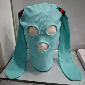 2024 новый Хацунэ Мику похититель маска капюшон игра шляпа косплей смешная маска анимация реквизит average size