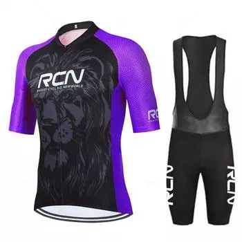 2024 Новый комплект веломайки Rcn велокостюм для велоспорта Одежда для велоспорта Шорты для велоспорта Одежда для горного велосипеда Maillot Ropa Ciclismo XS