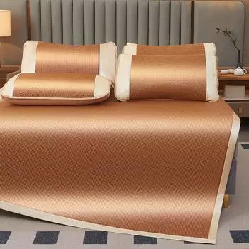 2024 Новый квадратный угловой комплект летний коврик холодный коврик простыня постоянный теплоотвод антипригарное покрытие двуспальная кровать с полным покрывалом Queen 90x200cm 2pcs