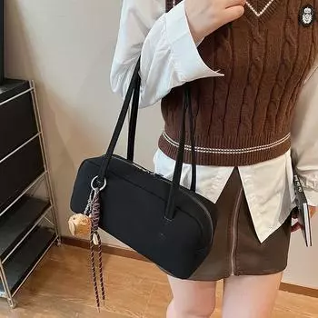 2024 новый модный тренд высокого класса сумка-багет подмышками нишевая корейская версия дизайна модная сумка-подушка прилив