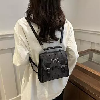 2024 новый простой летний модный рюкзак для студента, школьный рюкзак, женская повседневная модная портативная маленькая сумка, женская сумка