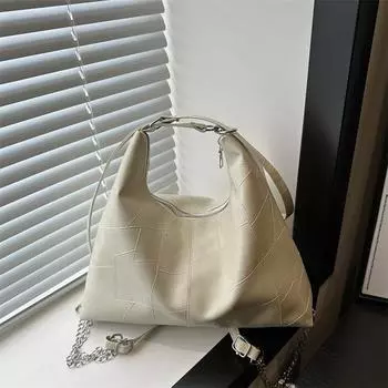 2024 новый ретро дорогой рюкзак для поездок подмышкой простой модный повседневный вместительный портативный мешок чёрный