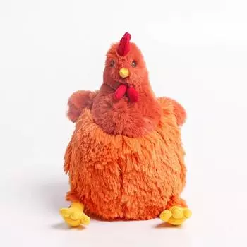 2024 Новый Сесиль Тот же Стиль Имитация Курицы Плюшевая Игрушка Детские Игрушки Подарок Волосатый 20CM