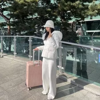 2024 новый тонкий пуховик с тонкой талией eye очень красивый легкий пуховик с тонкой талией женский белый утиный пух S80-57.5kg чёрный