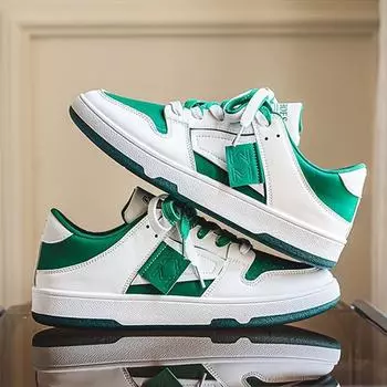 2024 новый тренд четырехсезонные универсальные кроссовки с низким верхом на толстой подошве, увеличивающие высоту, модная и удобная мужская повседневная обувь 39 чёрный