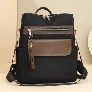 2024 Новый женский рюкзак большой вместимости повседневный универсальный красивый многоцелевой рюкзак на одно плечо модная дорожная сумка