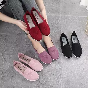 2024 Old Beijing Craft Cloth Shoes, женские туфли с неглубоким носком и одной педалью, квадратные туфли, удобные и легкие, для мам среднего и пожилого возраста 35 чёрный