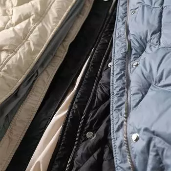 2024 осень и зима корейская версия свободного пуховика женская одежда корейская версия свободного жакета с капюшоном средней толщины вязаная шапка белый утиный пух S жёлтый