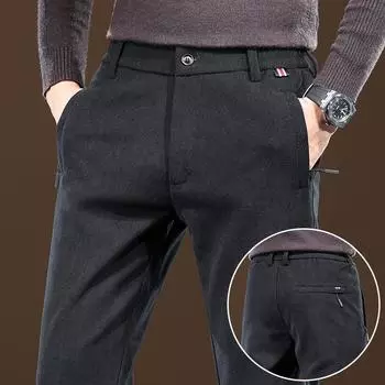 2024 Осень и зима Новые вельветовые брюки для мужчин Осенние и зимние стили Модные брендовые облегающие повседневные деловые брюки Модные и удобные 28