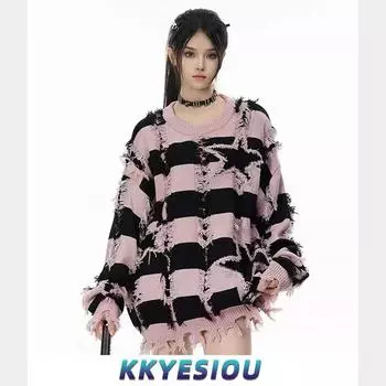 2024 Осень и зима Новый кардиган свитер ретро повседневный ленивый стиль вязаный свитер мужской однотонный пиджак M серый