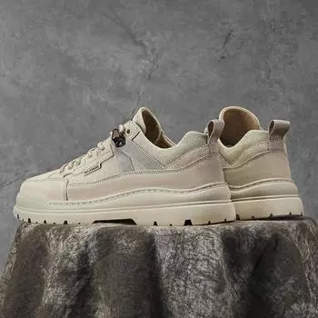 2024 осень мода повседневная обувь тренд новая молодежная мужская обувь амортизация легкая нескользящая дышащая износостойкая обувь для доски 39 чёрный