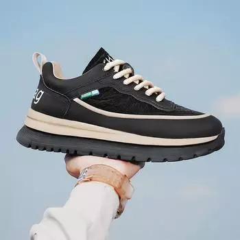 2024 осень ниша уличные кроссовки для сноуборда на платформе прилив со звездой доставки Douyin студенческие инструменты мужская обувь прилив 39 зелёный