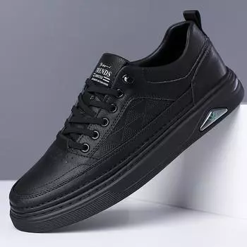 2024 Осень Новые мужские деловые повседневные кожаные туфли Мужские туфли ручной работы онлайн Универсальные туфли для скейтбординга Маленькие туфли для скейтбординга Мужские трендовые 9392 38 белый