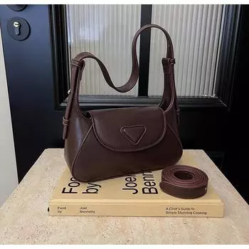 2024 осень новый нишевый дизайн темперамент подмышкой маленькая квадратная сумка модная универсальная сумка-мессенджер на одно плечо для поездок на работу