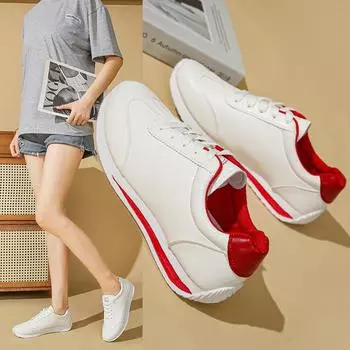 2024 осень новый темперамент повседневная мода низкий верх высокая ценность иностранный стиль пара спортивная обувь 35 зелёный