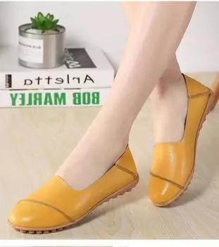 2024 Осень женские туфли на плоской подошве из натуральной кожи мокасины туфли балетки туфли женские туфли без застежек балетки мокасины женские 763 4 чёрный