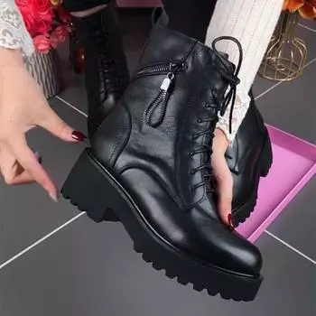 2024 осень-зима новые ботинки Martin с мягкой бархатной подошвой модные универсальные женские хлопковые ботинки нескользящие теплые женские ботинки 35