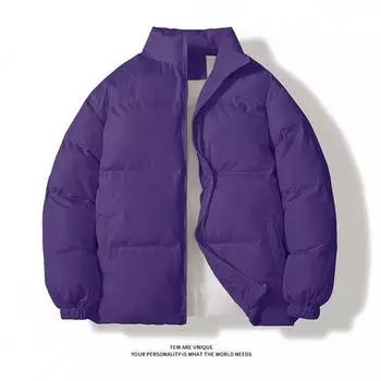 2024 Осень/Зима Парные хлопковые куртки-стеганые для мужчин и женщин: Теплый, дышащий, модный. S бежевый