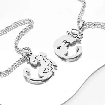 2024 ожерелье Genshin Impact для женщин и мужчин, тренд, аниме, титановая сталь, Kazuha Yun Jin, кулон, свитер, цепочка, оптовая продажа 60cm