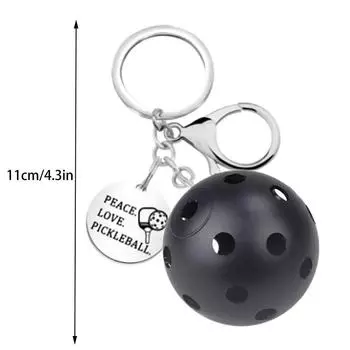 2024 Pickleball Bag Tag Key Holder Автомобильный брелок Подвеска Pickleball Keyring Для вечеринки, праздника, сумки, кошельки, подарки на день рождения зелёный