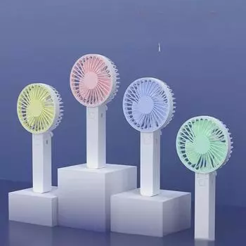 2024 Портативный мини-USB-зарядный ручной складной вентилятор - подарок для общежития и путешествий