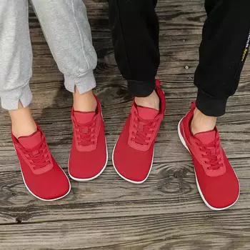 2024 Повседневная обувь с широким носком, летняя обувь на плоской подошве для женщин, женская обувь для отдыха в минималистском стиле для бега, упражнений, ходьбы, спорта 36 бежевый