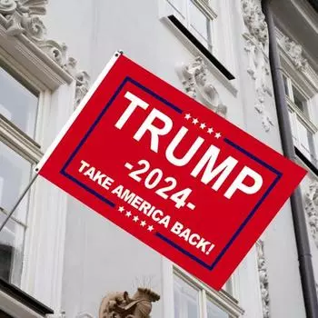 2024 Presidential Campaign Flag Double Sided Heavy Duty Outdoor Garden Banner Take C