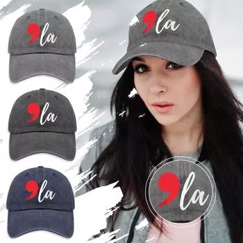 2024 Президент Comma La Hat Camp Hat Черная Панама Подарки для подруг Кепка для активного отдыха One Size чёрный