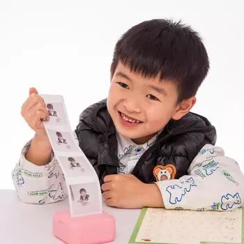 2024 принтер для наклеек, 57 мм, мини-портативный термопринтер, бумажный фотокарманный термопринтер, печать, беспроводное соединение BT with 1 roll paper чёрный