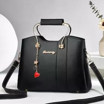 2024 Простая и универсальная сумка через плечо на одно плечо, модная сумка белый