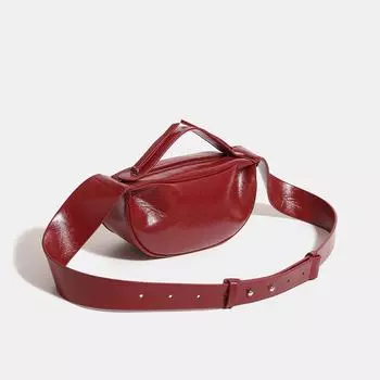 2024 Ретро Красная Высококачественная Модная Сумка Через Плечо Для Женщин 22cm*7cm*10cm вишня/красный