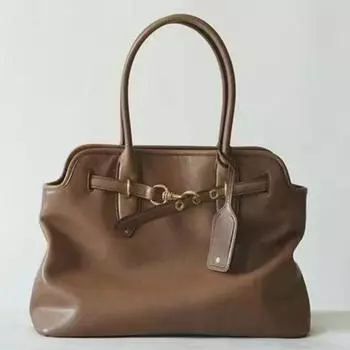 2024 Ретро Модная женская сумка-тоут и сумка через плечо Small кофейный