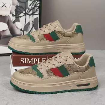 2024 Ретро универсальная удобная уличная модная обувь для пар с микрофибровой кожей и резиновой подошвой Size 41