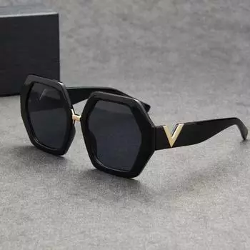 2025 Роскошные квадратные солнцезащитные очки женские модные очки классические брендовые дизайнерские ретро солнцезащитные очки женские сексуальные очки унисекс оттенки чёрный