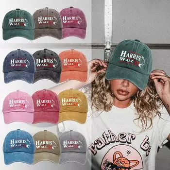 2024 Шляпы, бейсболки для мужчин и женщин, забавные кепки дальнобойщиков, ковбойские шляпы One Size хаки