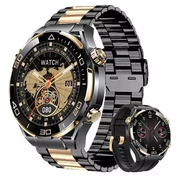 2024 Смарт-часы для мужчин, 4 ГБ памяти, спортивный фитнес-трекер, экран 480*480, Bluetooth, умные часы для звонков 2024